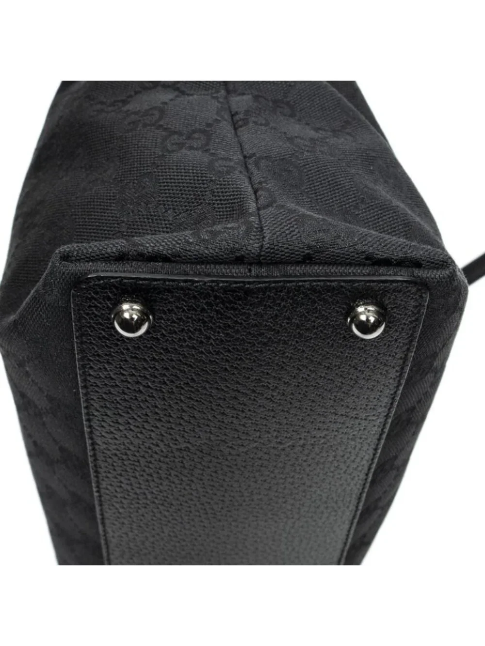 Gucci Eclipse Tote Black GG Canvas - Picture 8 of 10